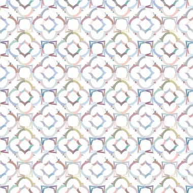 Modern geometrik vektör tasarımı, kusursuz desen çizimi