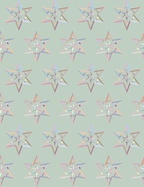 soyut renkli süs, pürüzsüz desen vektör arkaplanı