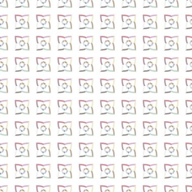 soyut renkli süs, pürüzsüz desen vektör arkaplanı