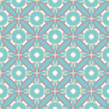 Kusursuz şablon, soyut duvar kağıdı, vektör illüstrasyonu 