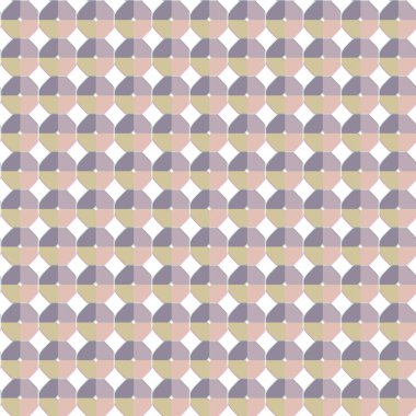 Modern geometrik vektör tasarımı, kusursuz desen çizimi