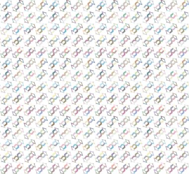 Kusursuz şablon, soyut duvar kağıdı, vektör illüstrasyonu 