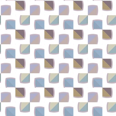 Kusursuz şablon, soyut duvar kağıdı, vektör illüstrasyonu 