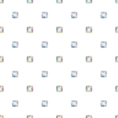 Modern geometrik vektör tasarımı, kusursuz desen çizimi