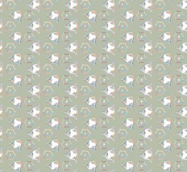 soyut renkli süs, pürüzsüz desen vektör arkaplanı