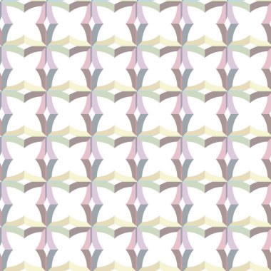 soyut renkli süs, pürüzsüz desen vektör arkaplanı