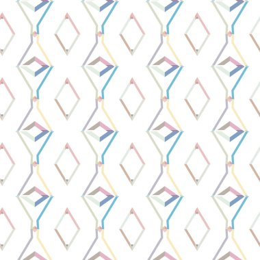 Kusursuz şablon, soyut duvar kağıdı, vektör illüstrasyonu 