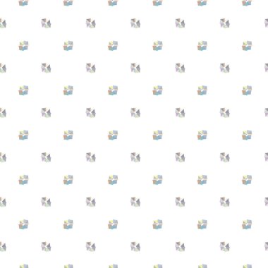 soyut renkli süs, pürüzsüz desen vektör arkaplanı