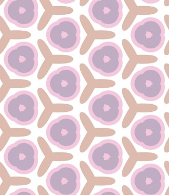 Kusursuz şablon, soyut duvar kağıdı, vektör illüstrasyonu 