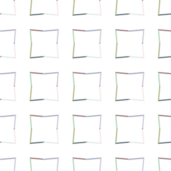 Abstracte Kleurrijke Ornament Naadloze Patroon Vector Achtergrond — Stockvector
