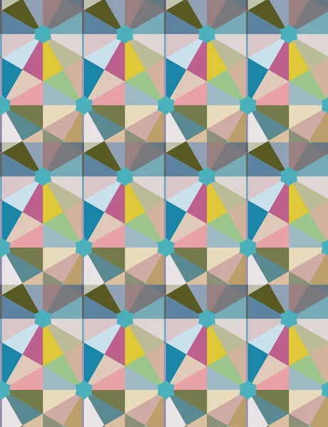 Modern geometrik vektör tasarımı, kusursuz desen çizimi