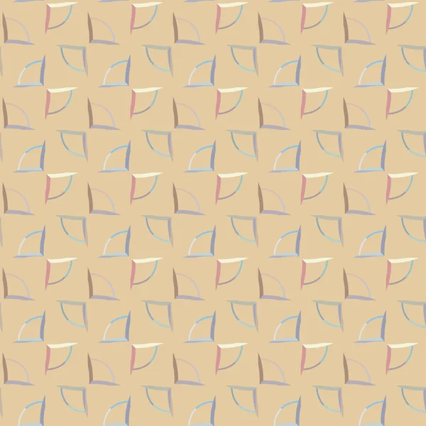 Ornement Coloré Abstrait Fond Vectoriel Motif Sans Couture — Image vectorielle