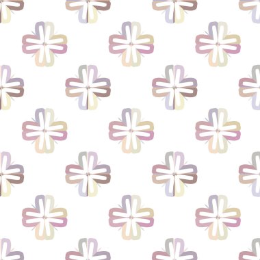 soyut renkli süs, pürüzsüz desen vektör arkaplanı