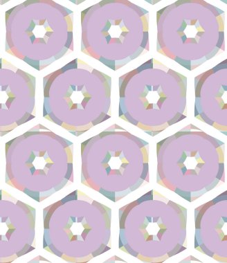 soyut renkli süs, pürüzsüz desen vektör arkaplanı