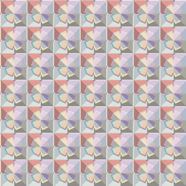 soyut renkli süs, pürüzsüz desen vektör arkaplanı