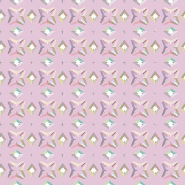 soyut renkli süs, pürüzsüz desen vektör arkaplanı