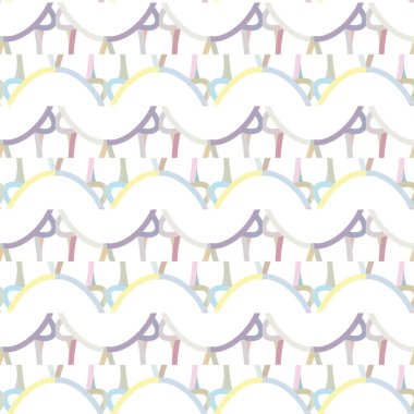 Kusursuz şablon, soyut duvar kağıdı, vektör illüstrasyonu 