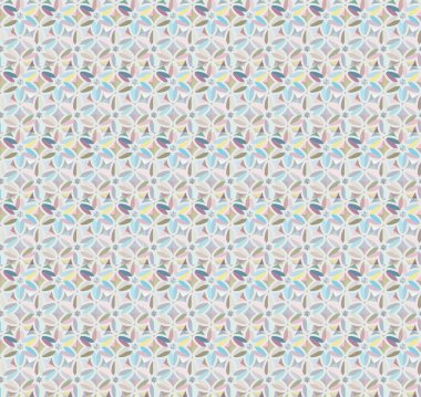 Kusursuz süsleme soyut arkaplan, vektör illüstrasyon kapağı