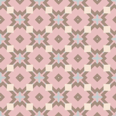 soyut kaleydoskop kumaş dikişsiz arkaplan, vektör illüstrasyonu 