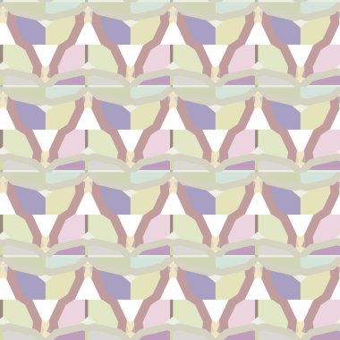 soyut renkli süs, pürüzsüz desen vektör arkaplanı