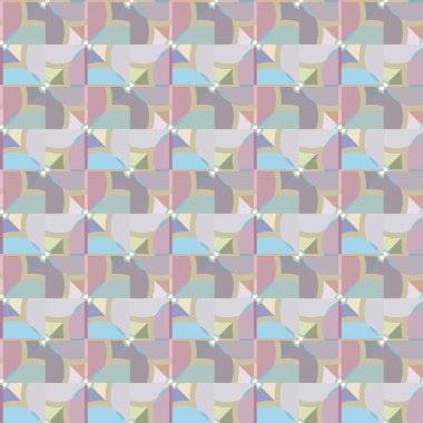 Kusursuz şablon, soyut duvar kağıdı, vektör illüstrasyonu 