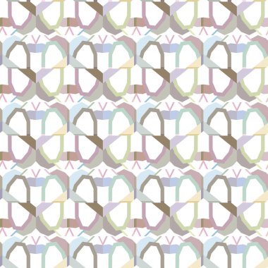 soyut renkli süs, pürüzsüz desen vektör arkaplanı