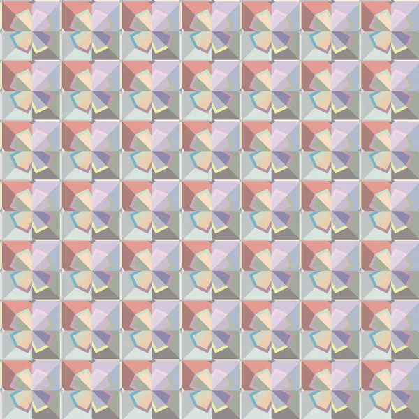 Абстрактний Барвистий Орнамент Безшовний Візерунок Векторний Фон — стоковий вектор