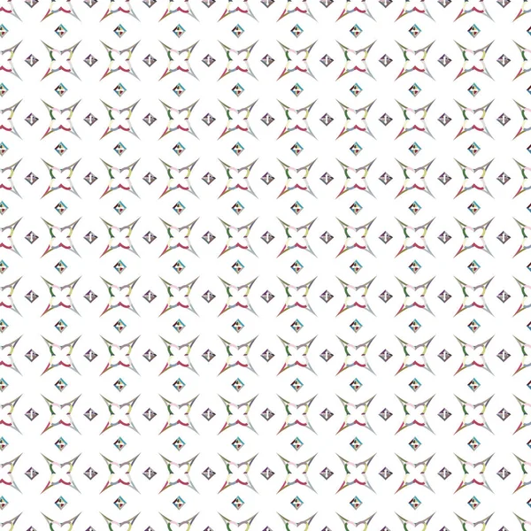 Abstrait Kaléidoscope Tissu Fond Sans Couture Illustration Vectorielle — Image vectorielle