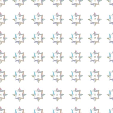 Modern geometrik vektör tasarımı, kusursuz desen çizimi