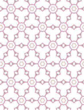 Kusursuz şablon, soyut duvar kağıdı, vektör illüstrasyonu 