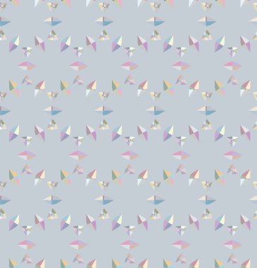 Modern geometrik vektör tasarımı, kusursuz desen çizimi