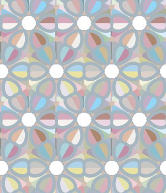 soyut kaleydoskop kumaş dikişsiz arkaplan, vektör illüstrasyonu 