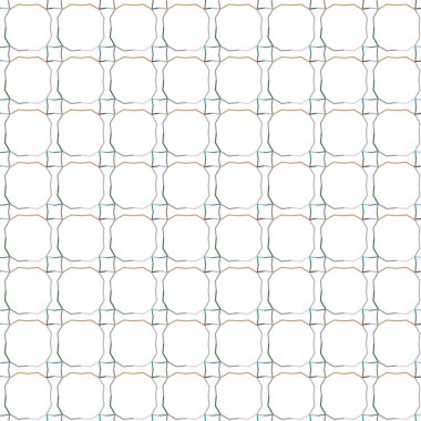 Modern geometrik vektör tasarımı, kusursuz desen çizimi