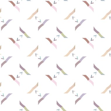 Modern geometrik vektör tasarımı, kusursuz desen çizimi