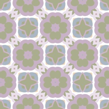 Kusursuz şablon, soyut duvar kağıdı, vektör illüstrasyonu 