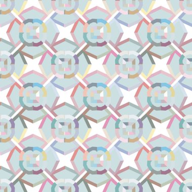 Kusursuz süsleme soyut arkaplan, vektör illüstrasyon kapağı