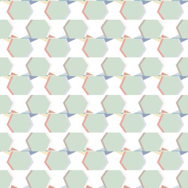 Kusursuz şablon, soyut duvar kağıdı, vektör illüstrasyonu 