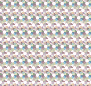 soyut kaleydoskop kumaş dikişsiz arkaplan, vektör illüstrasyonu 