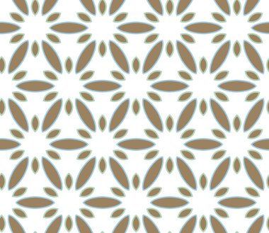 Modern geometrik vektör tasarımı, kusursuz desen çizimi