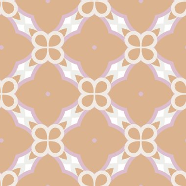 Kusursuz şablon, soyut duvar kağıdı, vektör illüstrasyonu 