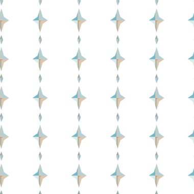 Modern geometrik vektör tasarımı, kusursuz desen çizimi