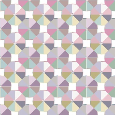 soyut renkli süs, pürüzsüz desen vektör arkaplanı