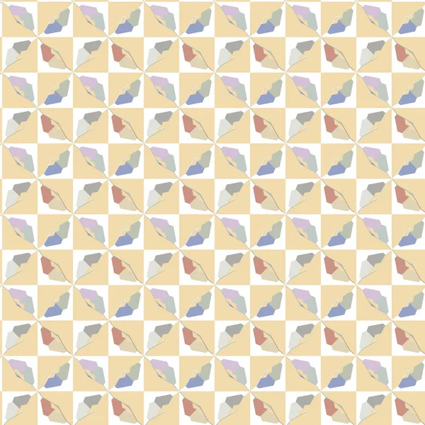 Kusursuz şablon, soyut duvar kağıdı, vektör illüstrasyonu 