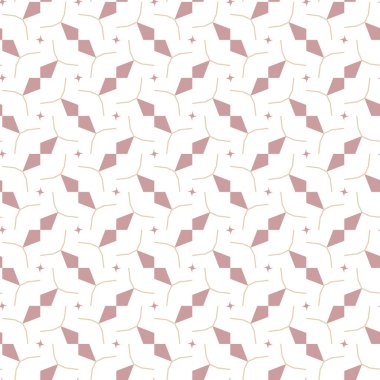 Kusursuz şablon, soyut duvar kağıdı, vektör illüstrasyonu 