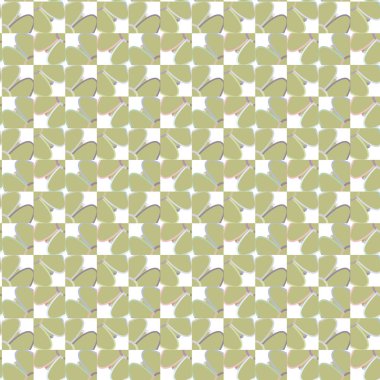 Modern geometrik vektör tasarımı, kusursuz desen çizimi