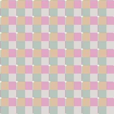 Modern geometrik vektör tasarımı, kusursuz desen çizimi