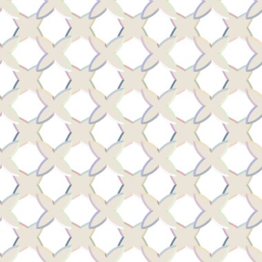 Modern geometrik vektör tasarımı, kusursuz desen çizimi