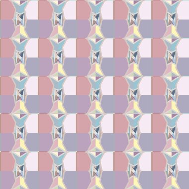 Kusursuz süsleme soyut arkaplan, vektör illüstrasyon kapağı