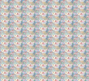 Kusursuz şablon, soyut duvar kağıdı, vektör illüstrasyonu 