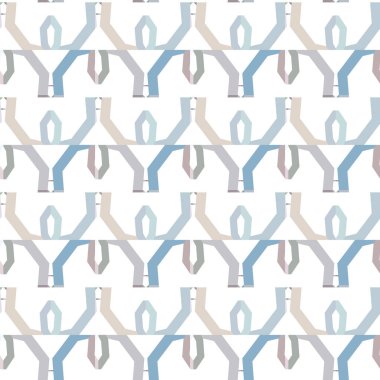 Modern geometrik vektör tasarımı, kusursuz desen çizimi